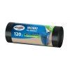 Worki na śmieci GROSIK, LDPE, 120l, 10 szt., czarne