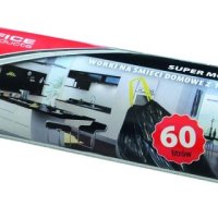 Worki na śmieci domowe z taśmą OFFICE PRODUCTS, super mocne (LDPE), 60l, 10szt., czarne