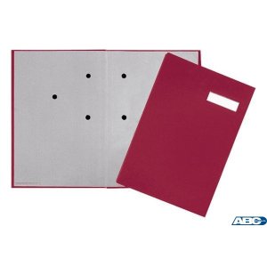 Teczka do podpisu PP DURABLE 20-częściowa czerwona 24192-11