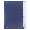 Teczka korespondencyjna DONAU, karton, A4, 1-31, granatowa