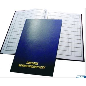 Dziennik korespondencyjny 200kartek granat DZ I-DZGR20 KOH I NOOR