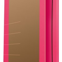 Teczka z gumką DONAU Life, Karton, A4, 500gsm, 3-skrz., różowa
