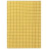 Teczka z gumką DONAU, karton, A4, 400gsm, 3-skrz., pomarańczowa w kratę