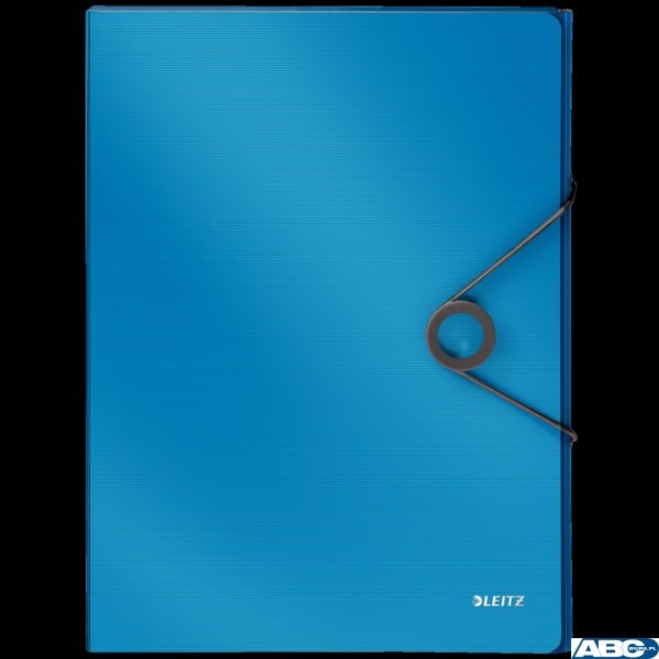 Teczka z gumką PP LEITZ SOLID 30mm jasnoniebieska 45681030