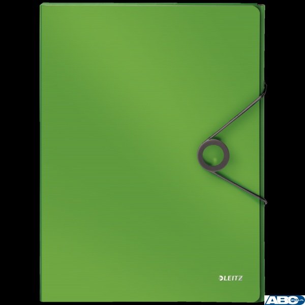 Teczka z gumką PP LEITZ SOLID 30mm jasnozielona 45681050
