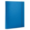 Teczka z gumką OFFICE PRODUCTS, PP, A4 / 30, 3-skrz., niebieska