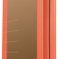 Teczka z gumką DONAU Life, Karton, A4, 500gsm, 3-skrz., pomarańczowy