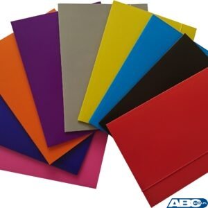 Teczka lakier z gumką A4 +  mix kolor 600g. ALIGA TL-100