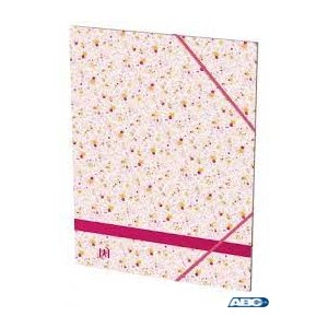 Teczka z gumką OXFORD FLORAL A4 400113678
