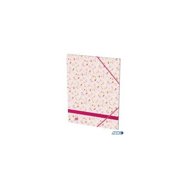 Teczka z gumką OXFORD FLORAL A4 400113678