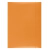 Teczka z gumką OFFICE PRODUCTS, karton, A4, 300gsm, 3-skrz., pomarańczowa