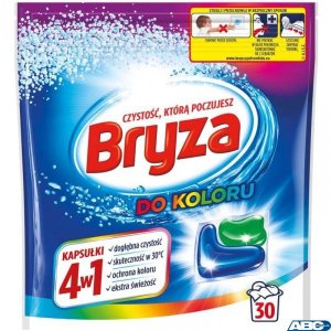 Kapsułki do prania BRYZA 28 sztuk do koloru 5w1 20743