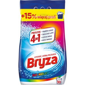 Proszek do prania BRYZA, 4w1 kolor, 5,85 kg, 90 prań