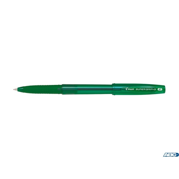 Długopis olejowy ze skuwką PILOT SUPER GRIP zielony BPS-GG-F-G (X)