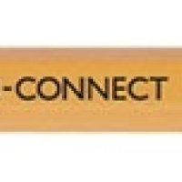 Długopis Q-CONNECT z wymiennym wkładem 0,4mm (linia), czerwony