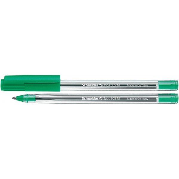 Długopis SCHNEIDER Tops 505, M, zielony