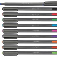 Długopis LINC Pentonic, śr. kulki 1,0mm, gr. linii 0,5mm, brązowy