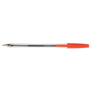 Długopis Q-CONNECT z wymiennym wkładem 0,7mm (linia), czerwony