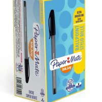 Długopis ze skuwką INKJOY 100 CAP M czarny PAPER MATE S0957120
