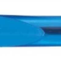 Długopis KEYROAD, 1,0mm, z miękkim uchwytem, pakowany na displayu, niebieski