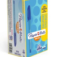 Długopis ze skuwką INKJOY 100 CAP M niebieski PAPER MATE S0957130