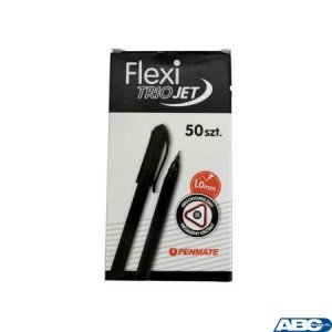 Długopis FLEXI TRIO JET czarny TT7531 PENMATE