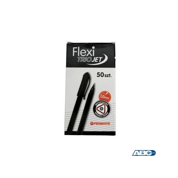 Długopis FLEXI TRIO JET czarny TT7531 PENMATE