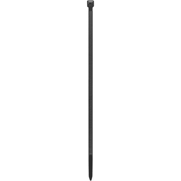 Opaski zaciskowe/trytytki DONAU TECH, 200x4,8mm, 100szt., temp. -40/80, czarne