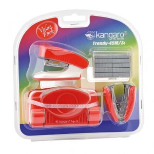 Zestaw KANGARO Trendy-45M / Z4, 4w1, blister, czerwony