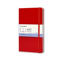 Szkicownik MOLESKINE L (13x21cm), twarda oprawa, 104 strony, czerwona