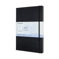 Notes Art Watercolour MOLESKINE A4 (21x29,7cm), 60 stron, czarny