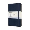 Szkicownik MOLESKINE M (11,5x18 cm), twarda oprawa, 88 stron, szafirowy