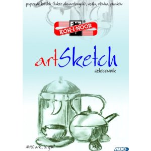 Blok szkicowy A4 ART SKETCH 90g. KOH-I-NOOR