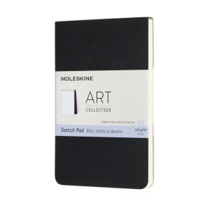 Art Sketch Pad Album MOLESKINE P (9x14 cm), 48 stron, czarny