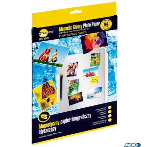 Papier fotograficzny Magnetic 4PFMG320, 320 g / m, A4 5 arkuszy YELLOW ONE 150-1290 (X)