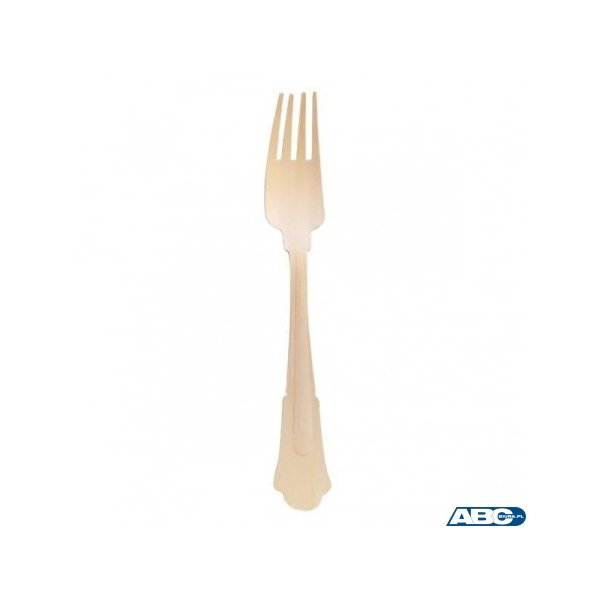 Widelec drewniany 100 szt. 16,5 cm 39012