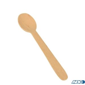 Łyżeczka jednorazowa drewniana 11 cm deserowa (100) 10085  / 7815
