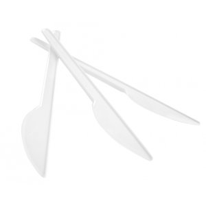 Nóż plastikowy OFFICE PRODUCTS, 17cm, 100szt., biały