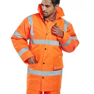 Kurtka ostrzegawcza BEESWIFT Constructor, rozm. 3XL, pomarańczowa