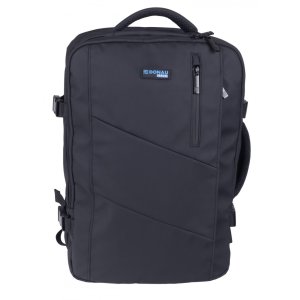 Plecak DONAU TRAVEL Prague, 17", 32l, USB  +  kabel, czarny