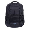 Plecak DONAU TRAVEL Amsterdam, 17", 35l, USB  +  kabel USB-C, czarny