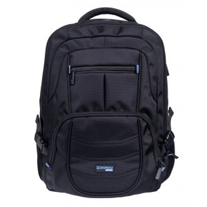 Plecak DONAU TRAVEL Amsterdam, 17", 35l, USB  +  kabel USB-C, czarny