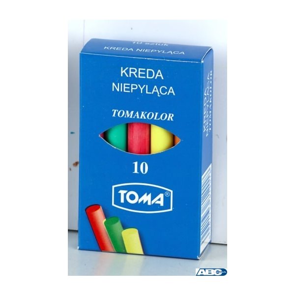 Kreda TOMA kolor.10szt OM-81201