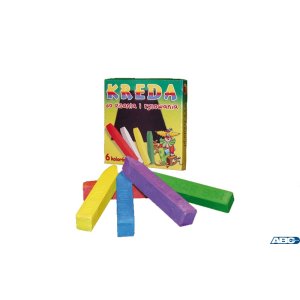 Kreda kolorowa 6szt.MAR-BOR B3