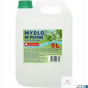 Mydło w płynie 5l antybakteryjne glicerynowe