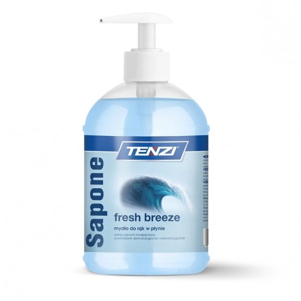 Delikatne mydło w płynie TENZI, zapach morska bryza, Sapone Fresh Breeze, 0,5l