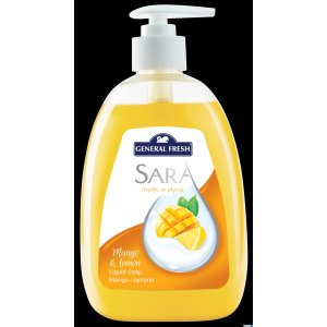 Mydło w płynie SARA 500ml MANGO i cytryna GENERAL FRESH