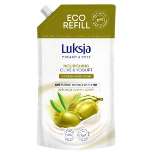 Kremowe mydło w płynie LUKSJA, oliwka, zapas 900ml