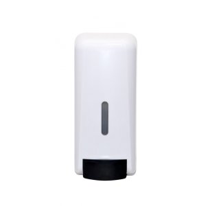 Dozownik do mydła, płynu oraz żelu do dezynfekcji OFFICE PRODUCTS, ręczny, 1l, biały