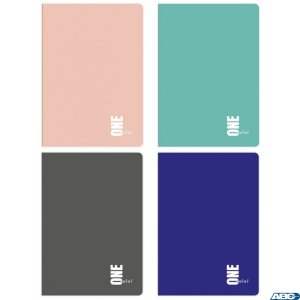 Zeszyt A5 96k. kratka UV KOL.ONE COLOR INTERDRUK  *247438